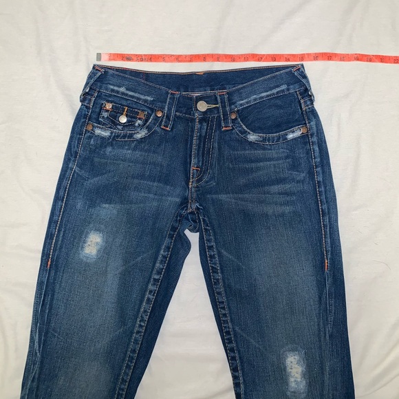 Joey Flared Leg Twisted Hem Bootcut Jeans LIKE NEW - Picture 4 of 8
